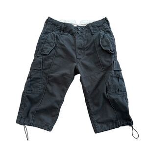 Diesel Cargo Shorts Dark Gray Women's Size 26